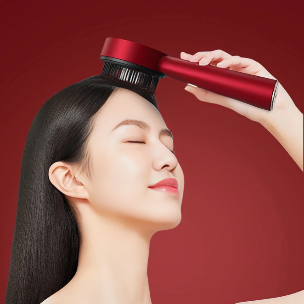 Electric Red Light Scalp Massager