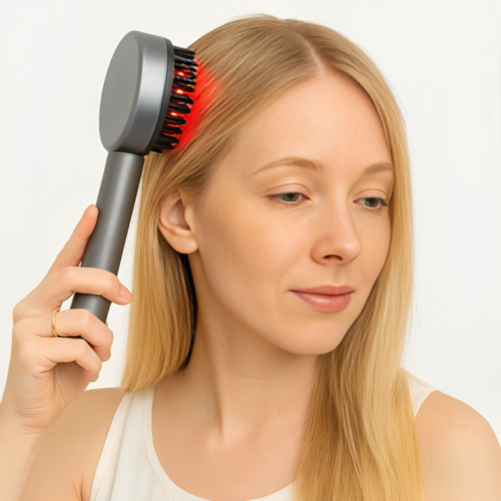Electric Red Light Scalp Massager